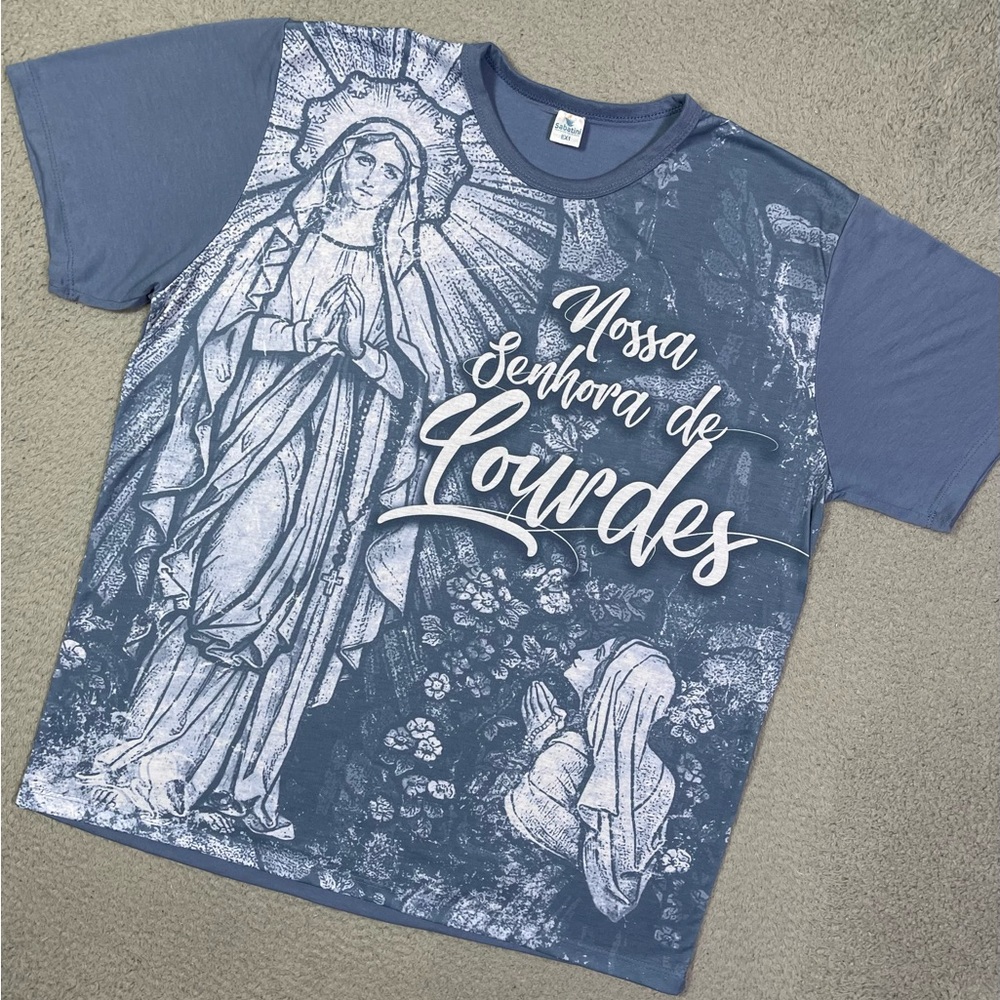 Virgin Mary AOP T-shirt‎